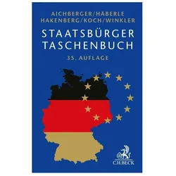 Staatsbürger-Taschenbuch, Fachbücher von Thomas Hõberle Aichberger, Otto Model
