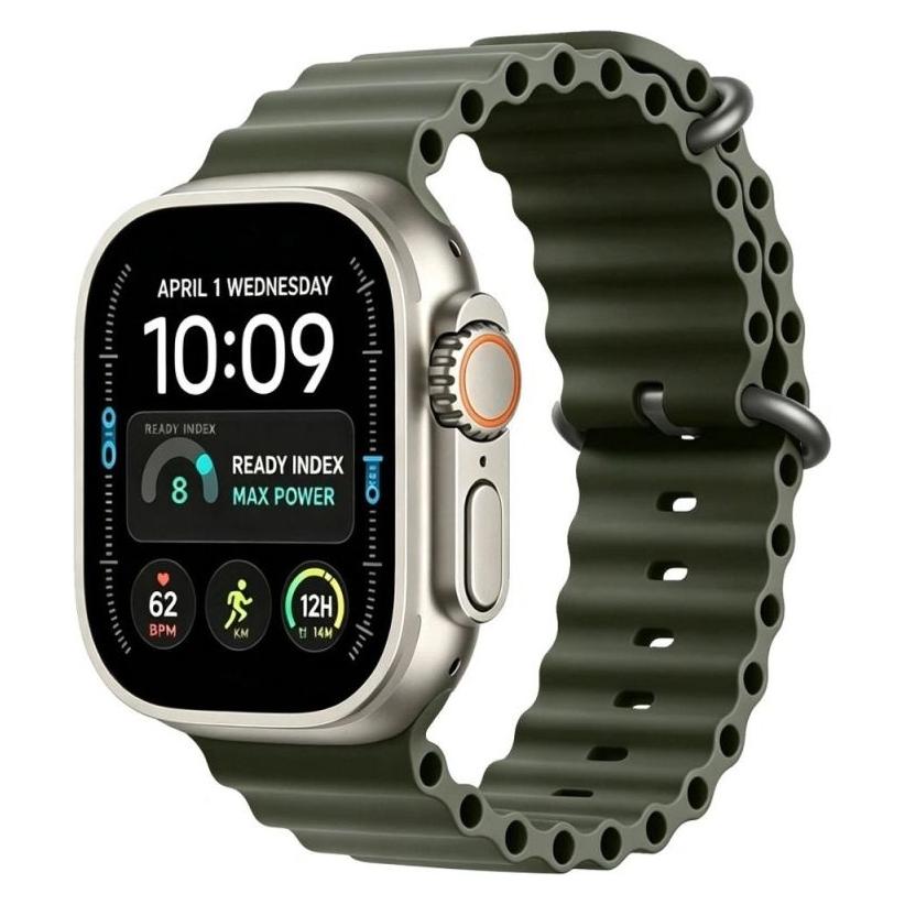 4Kom Sonstiges von Tech-Protect: Tech-Protect Iconband Pro für Apple Watch 44/45/46/49 mm - Grün (Edelstahl) (5906302398836)