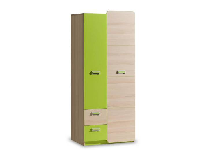 JVmoebel Kleiderschrank Schlichter Holzschrank mit Garderobenfunktion Sofort (Kleiderschrank) Made in Europa