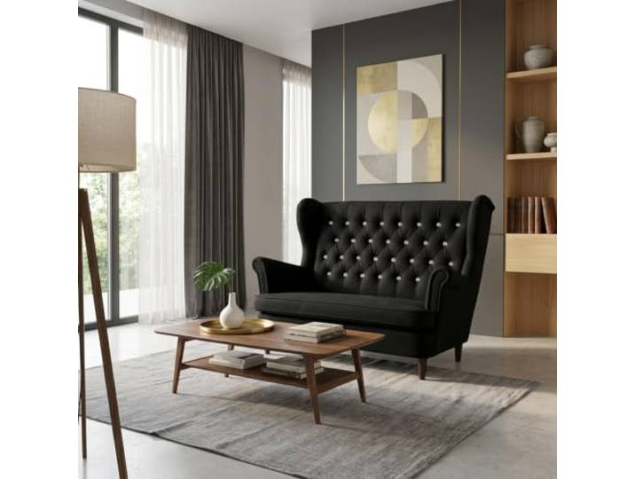 Family Meble Zweisitzer-Ohrensofa Gaja Classic – Aura Royal 31