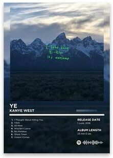 Uplifted Goods Modern Hip Hop Heritage Retro Album Art Print r 16.54 X 23.62 In