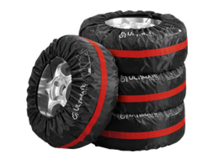 ULTIMATE SPEED® Set de housses pour pneus de voiture (13-17 pouces)