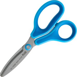 Plus-Japan Kinderschere Fitcut Curve Kids, 35063, 14,5cm, für Rechtshänder, blau