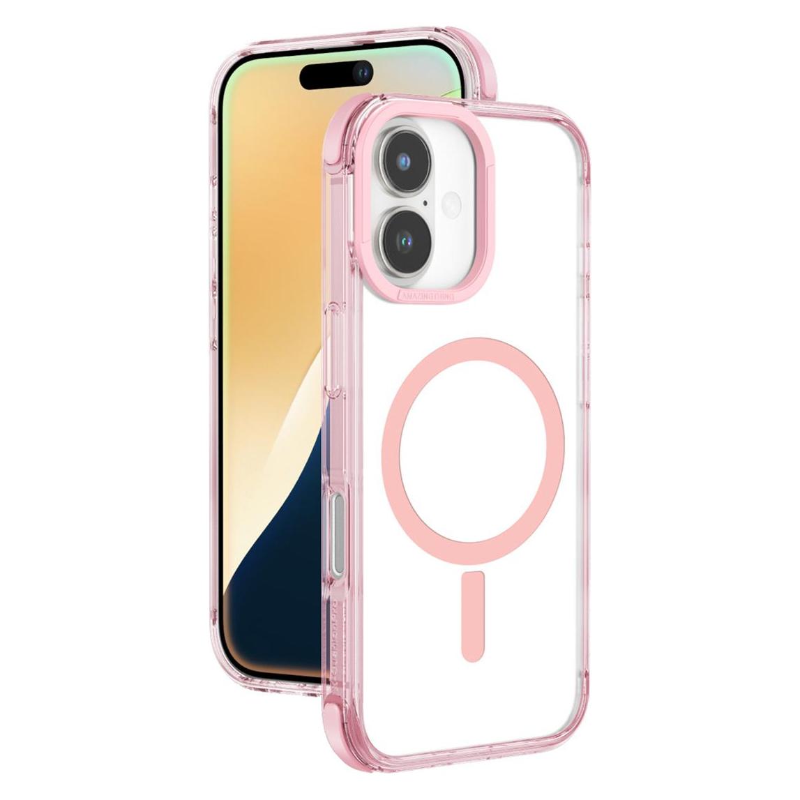 Amazingthing Omni Mag Case für iPhone 16 Plus - Dunkelrosa (Apple iPhone 16 Plus) (4896238000259)
