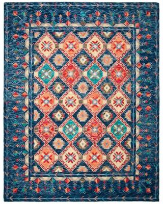 SAFAVIEH Handmade Aspen Leona Boho Tribal Wool Rug