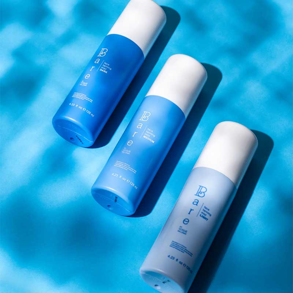 Bare by Vogue Williams Clear Face Tanning Mist 125mL Light