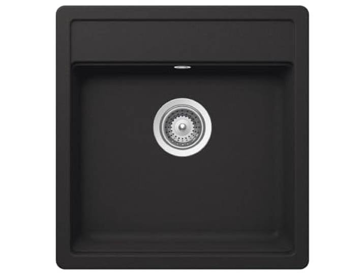 Schock SUPERB N-100S-A Onyx - SUPN100SAGON Granitspüle Einbauspüle Schwarz