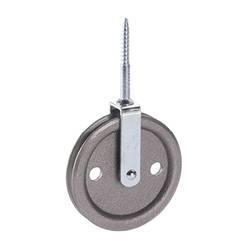 dörner + helmer 4811014 Vogelrolle 50 mm Grauguss 6 St.