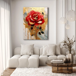 WANDBILD rose gold glamour