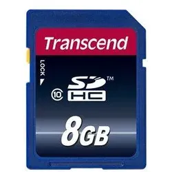 Transcend TS8GSDHC10 Speicherkarte 8 GB