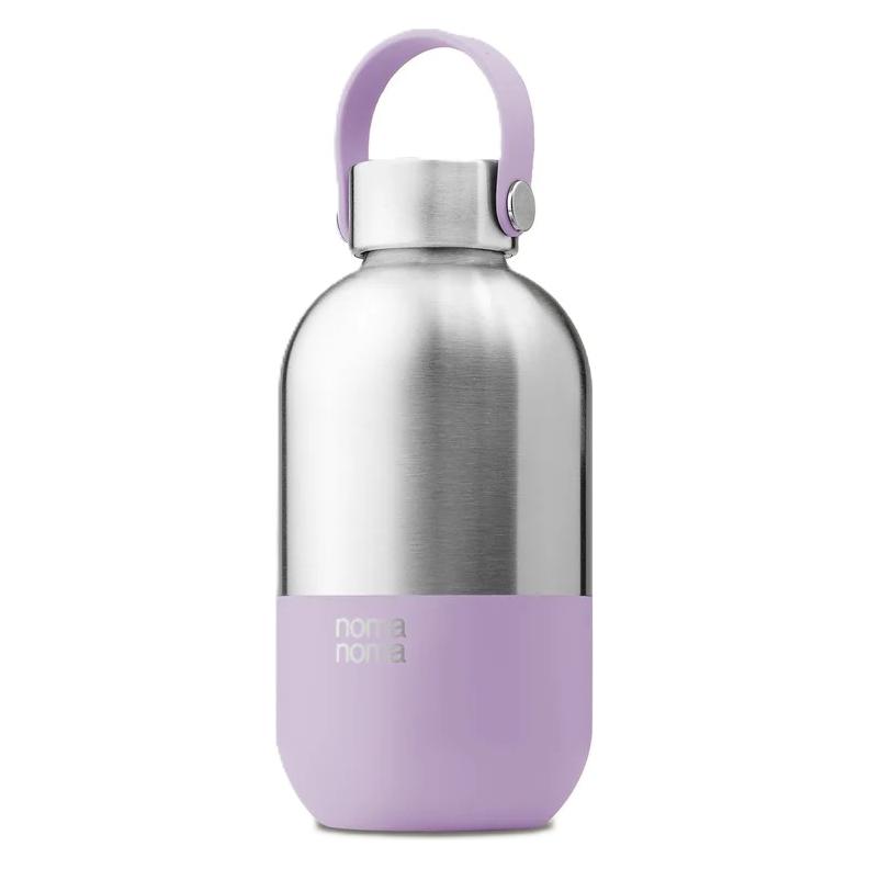 noma noma Trinkflasche Edelstahl auslaufsicher 500ml Lavender Purple (0.50 l) (IB500-LAVPV1)