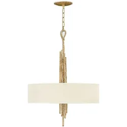 Elstead Lighting, Pendelleuchte, Spyre Hängeleuchte E14 6-fach Champagner-Gold (E14)