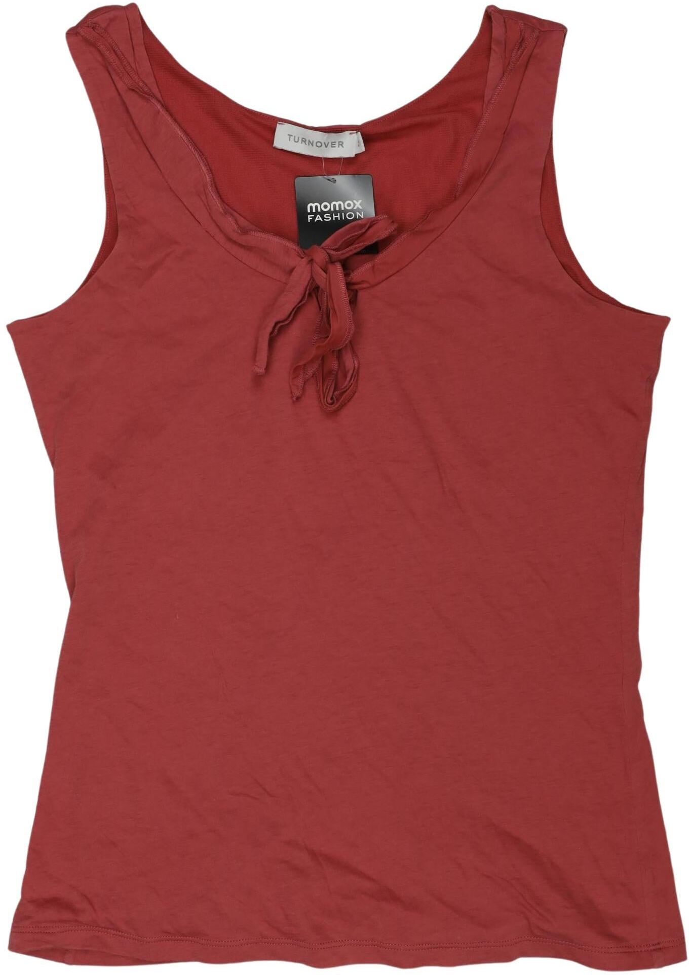 Turnover Damen Top, Rot, Gr. M, Synthetik - Second Hand