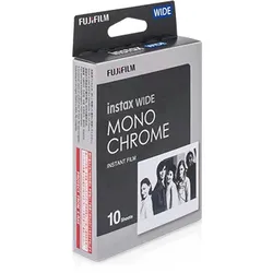 Fujifilm Instax Wide Monochrom Sofortbildfilm, 10 Aufnahmen