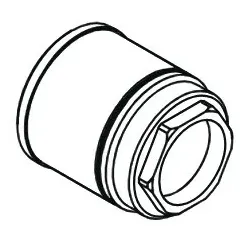Hansgrohe Mutter Waschtischmischer Unterputz, 95622000 95622000