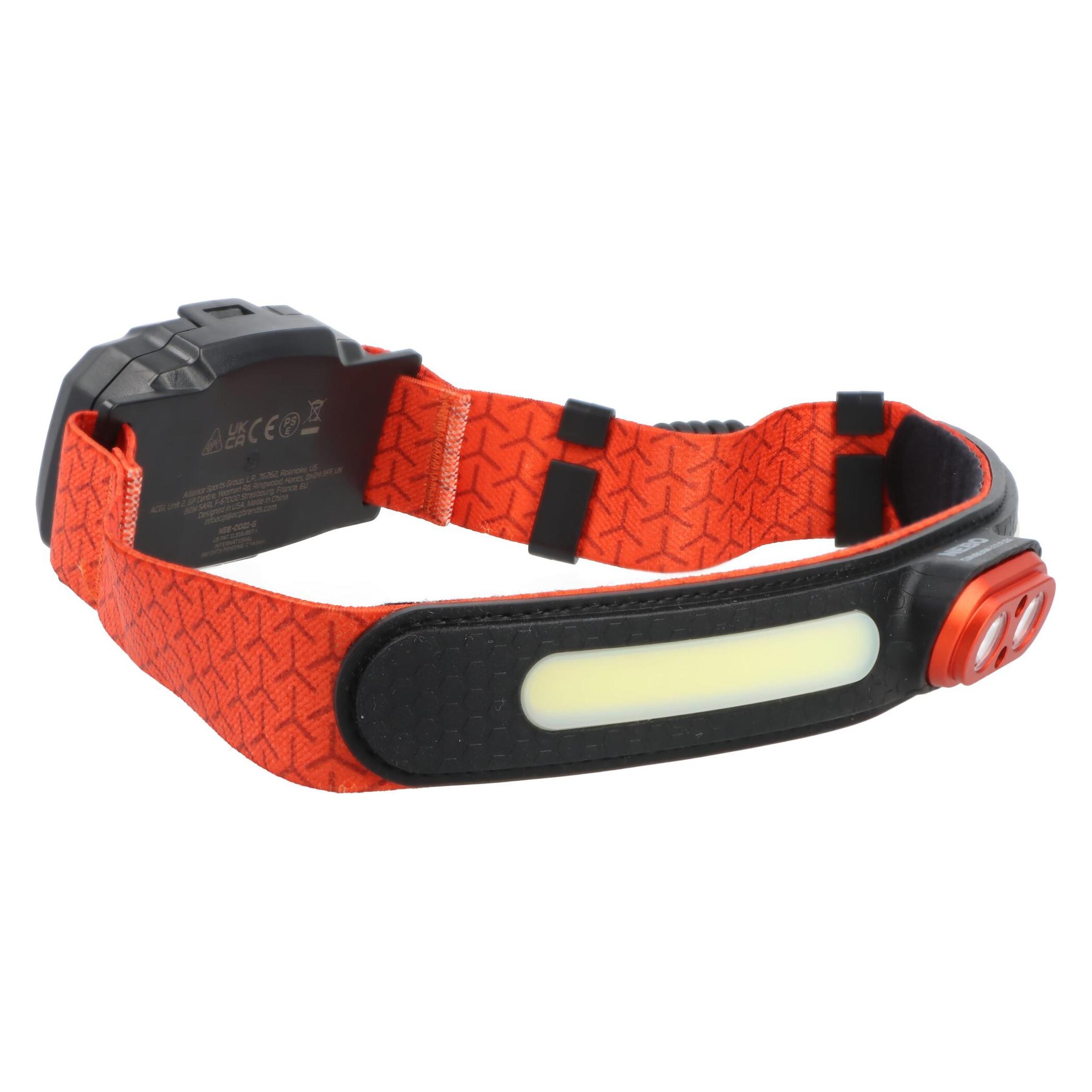 Nebo CURV 600 FLEX LED-Stirnlampe, Blister (600 lm) (NEB-HLP-0021-G)