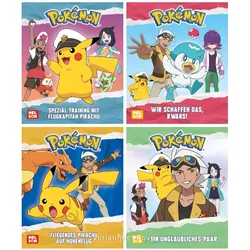 Nelson Mini-Bücher: Pokémon: Pikachu 9–12, Kinderbücher