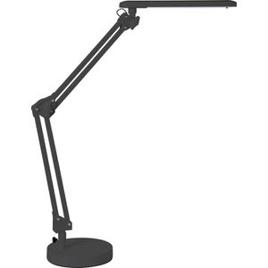 Alco Schreibtischlampe 963, schwarz, LED, 420 Lumen, tageslichtweiß