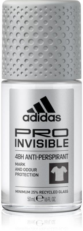 Adidas Pro Invisible anti-transpirant roll-on hautement efficace pour homme 50 ml