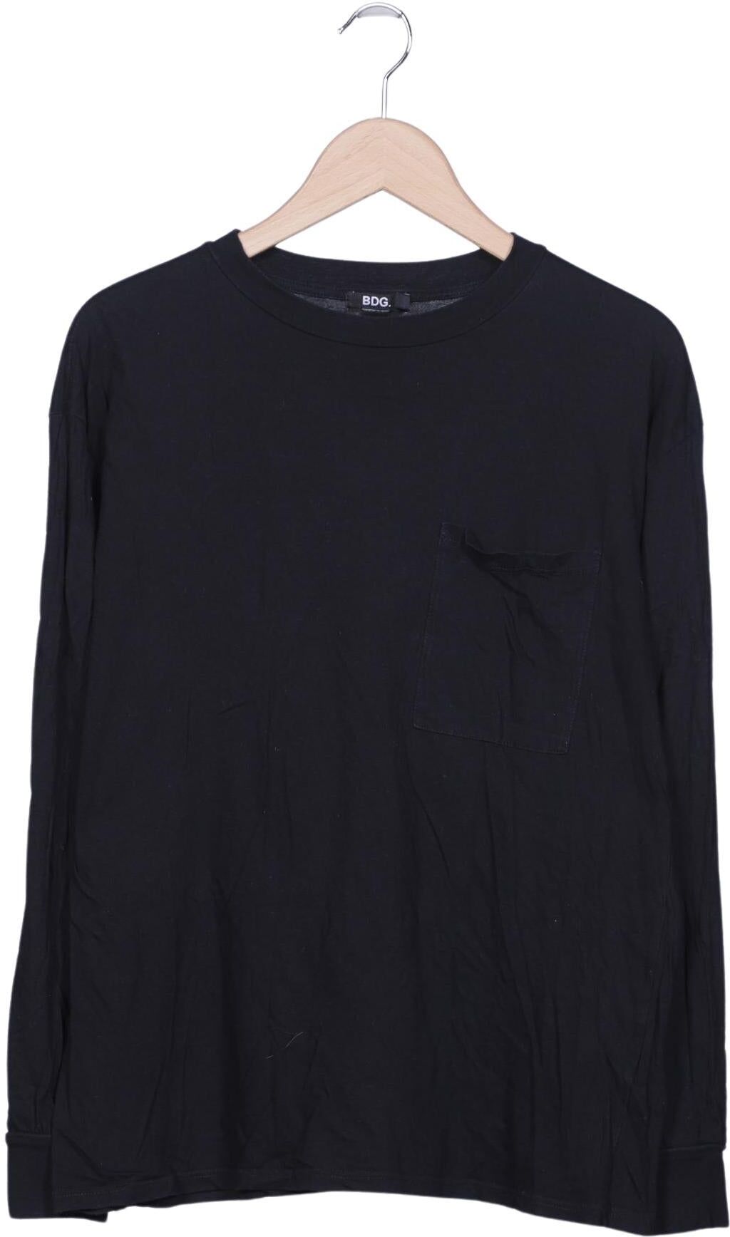 BDG Urban Outfitters Damen Langarmshirt, Schwarz, Gr. S, Baumwolle - Second Hand