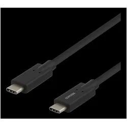 Deltaco USB-C - USB-C kabelis, 5Gbit (2 m, USB 3.2 Gen 1), USB Kabel