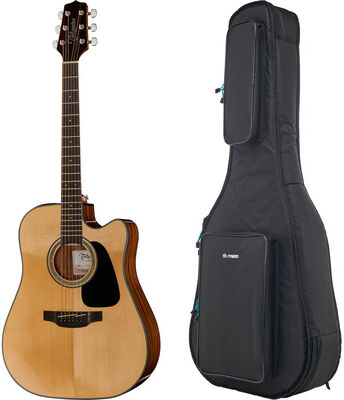 Takamine GD30CE-N Bundle w/GB Natur Hochglanz
