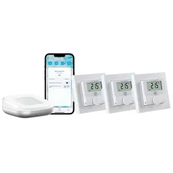 HMIP HAP2-BWTH3 - Starter Set smarte Fußbodenheizung für 3 Räume