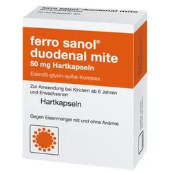 FERRO SANOL duodenal mite 50 mg magensaftr.Hartk. 50 St