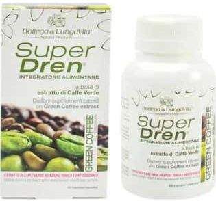 Bottega di LungaVita Super Dren Café Verde 60 caps