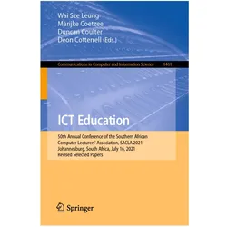 ICT Education, Fachbücher von Duncan Coulter, Wai Sze Leung, Deon Cotterrell, Coetzee, Marijke