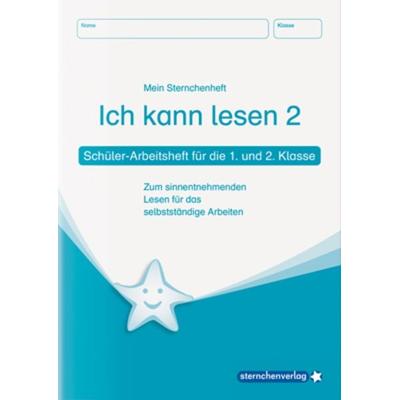 Ich kann lesen 2 - Schülerarbeitsheft für die 1. und 2. Klasse, Taschenbuch von Sternchenverlag GmbH,Katrin Langhans, Sternchenverlag,