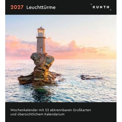 Leuchttürme - KUNTH Postkartenkalender 2027