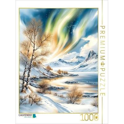 CALVENDO Puzzle Aurora Borealis - einfach fantastisch | 1000 Teile Lege-Größe 64x48cm Foto-Puzzle für glückliche Stunden