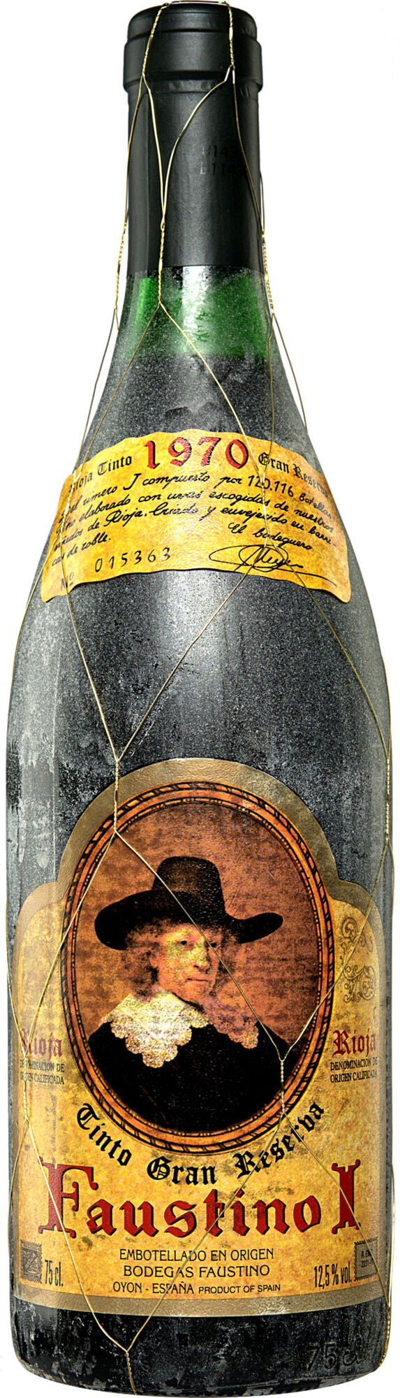 Faustino Martinez Faustino I  Gran Reserva 1970 Faustino 1 12.5% Vol. Rotwein Trocken aus Spanien