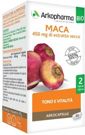 Arkofarm Srl Arkocapsule Maca Bio 40cps