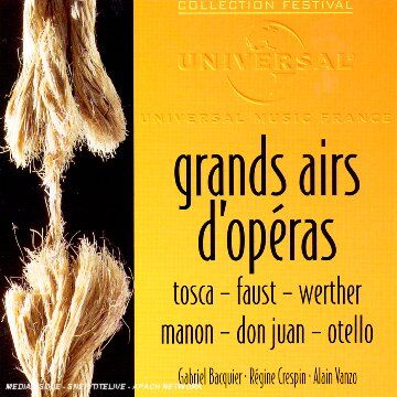 Multi Interpretes - Grands Airs D'opera - Preis vom 09.10.2026 07:28:09 h