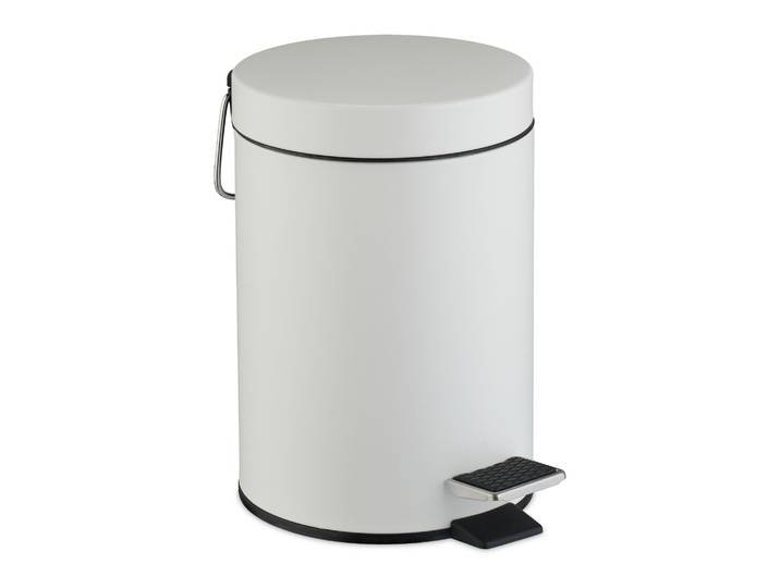 Kosmetikeimer 3 Liter Weiss-Schwarz