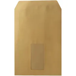 Soennecken, Versandtasche + Luftpolstertasche, Versandtasche Format des Umschlages: DIN C5 Fenster vorhanden: Ja (500 Stk.)
