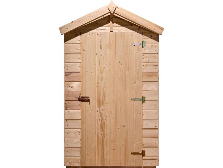 Abri Eden WC Double Pente – Épicéa Massif 16 mm – Plaques Ondulées Bitumées – Avec Plancher