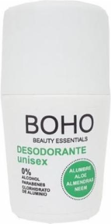 BOHO Beauty Essentials Green Make Up Unisex Alaun und Aloe Deodorant