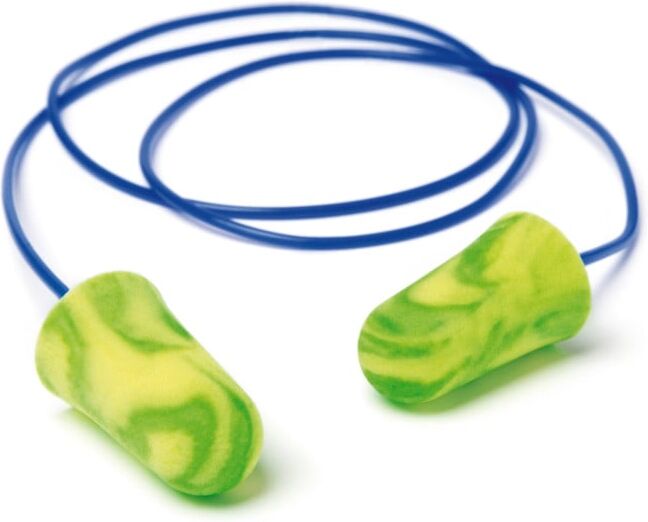 Moldex Bouchons d'oreille jetables Pura-Fit Cord, une paire en sachet poly SNR 36 dB (6900)