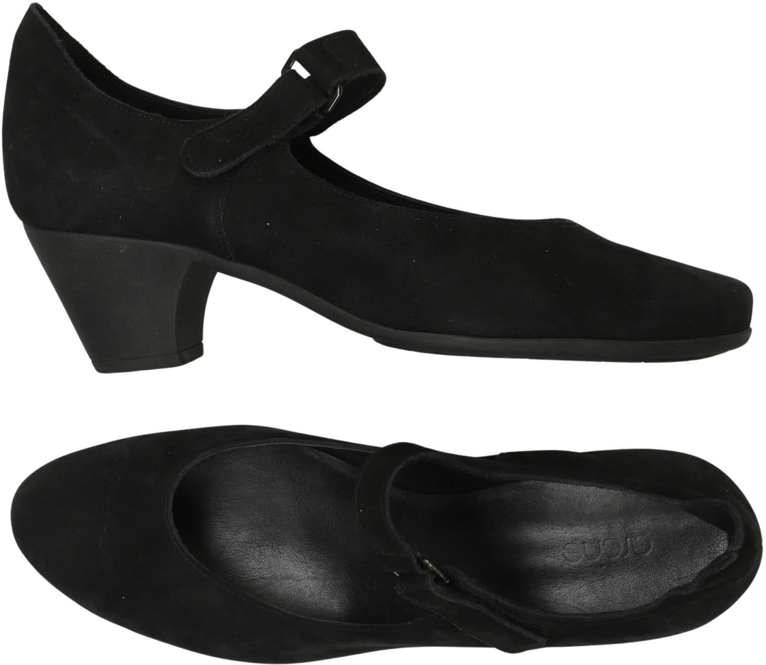 arche Damen Pumps, Schwarz, Gr. EU 41, Leder - Second Hand
