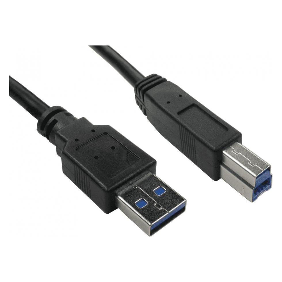Cables Direct CDL 3mtr USB 3.0 A M - B M Blk (3 m) (99CDL3-803)