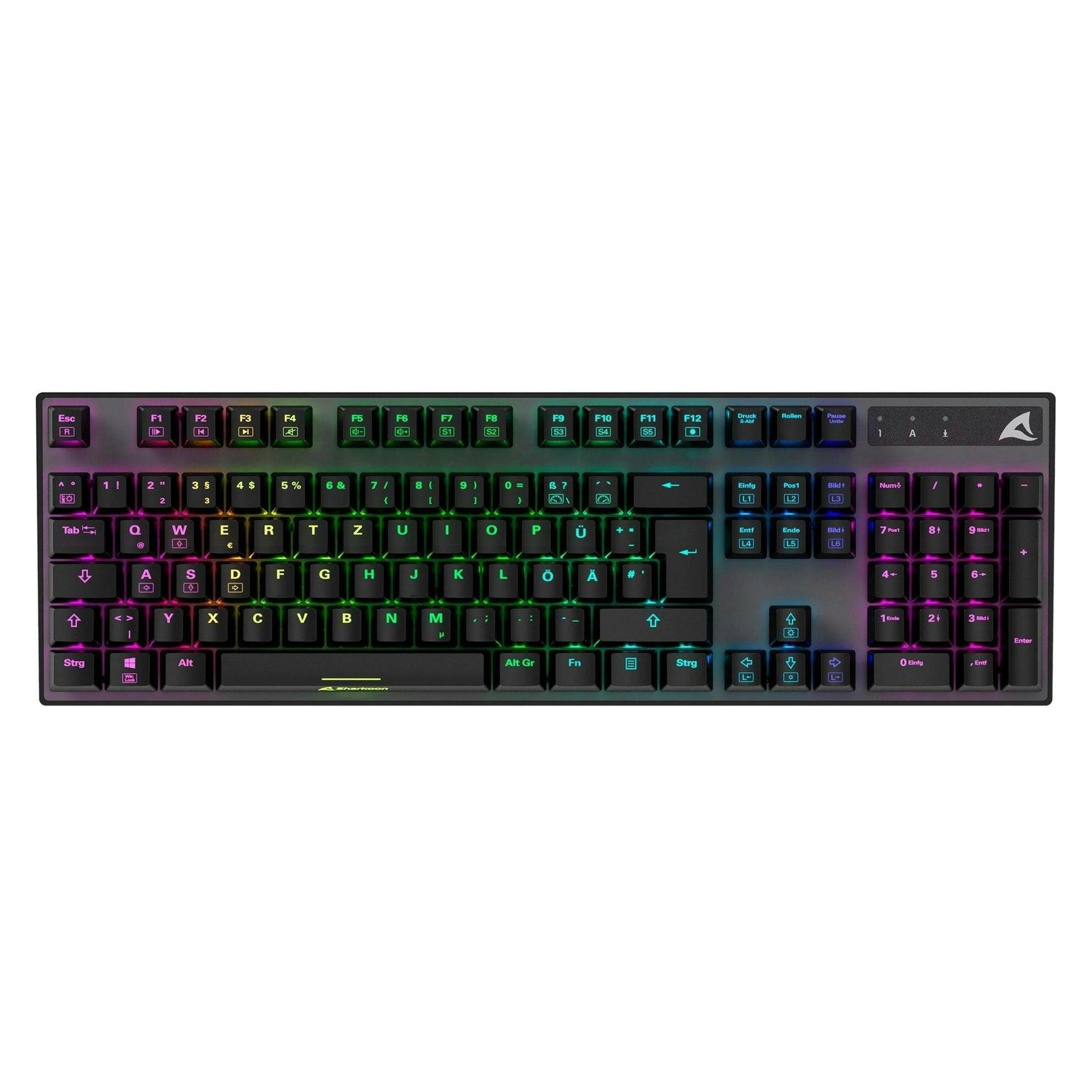 Sharkoon Skiller SGK20 (DE, Kabelgebunden) (4044951037759)
