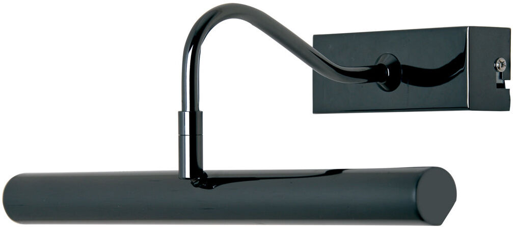 Marlow Home Co. 1 -Light Hardwired LED Wall Mounted Picture Light Black Chrome 12.5cm H X 32.5cm W X 19cm D
