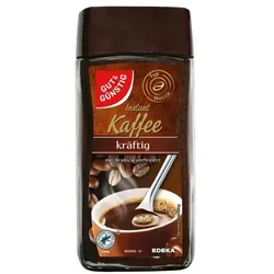Gut & Günstig Instantkaffee kräftig 200 g braun