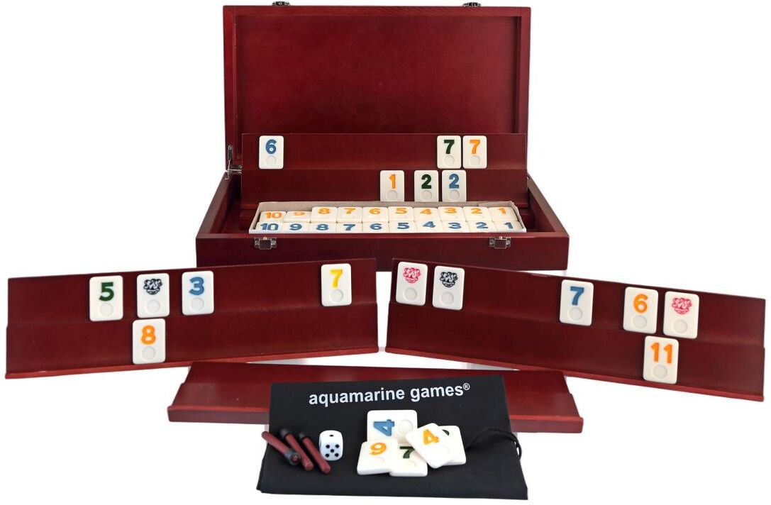Aquamarine Games Rummy Profesional 6 Jugadores.