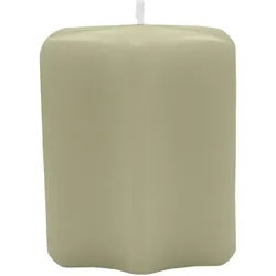 Kopschitz Kerzen Sternkerzen Antik Grün 60 x Ø 60 mm, 8 Stück