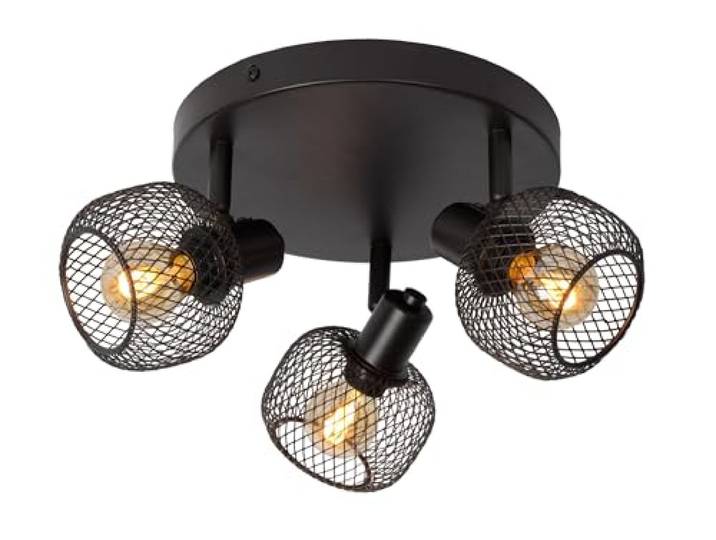 LUCIDE MAREN - Spot plafond - Ø 37 cm - 3xE14 - Noir