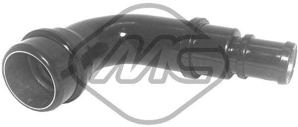 Metalcaucho Schlauch, Kurbelgehäuseentlüftung 35046 Für Seat Vw